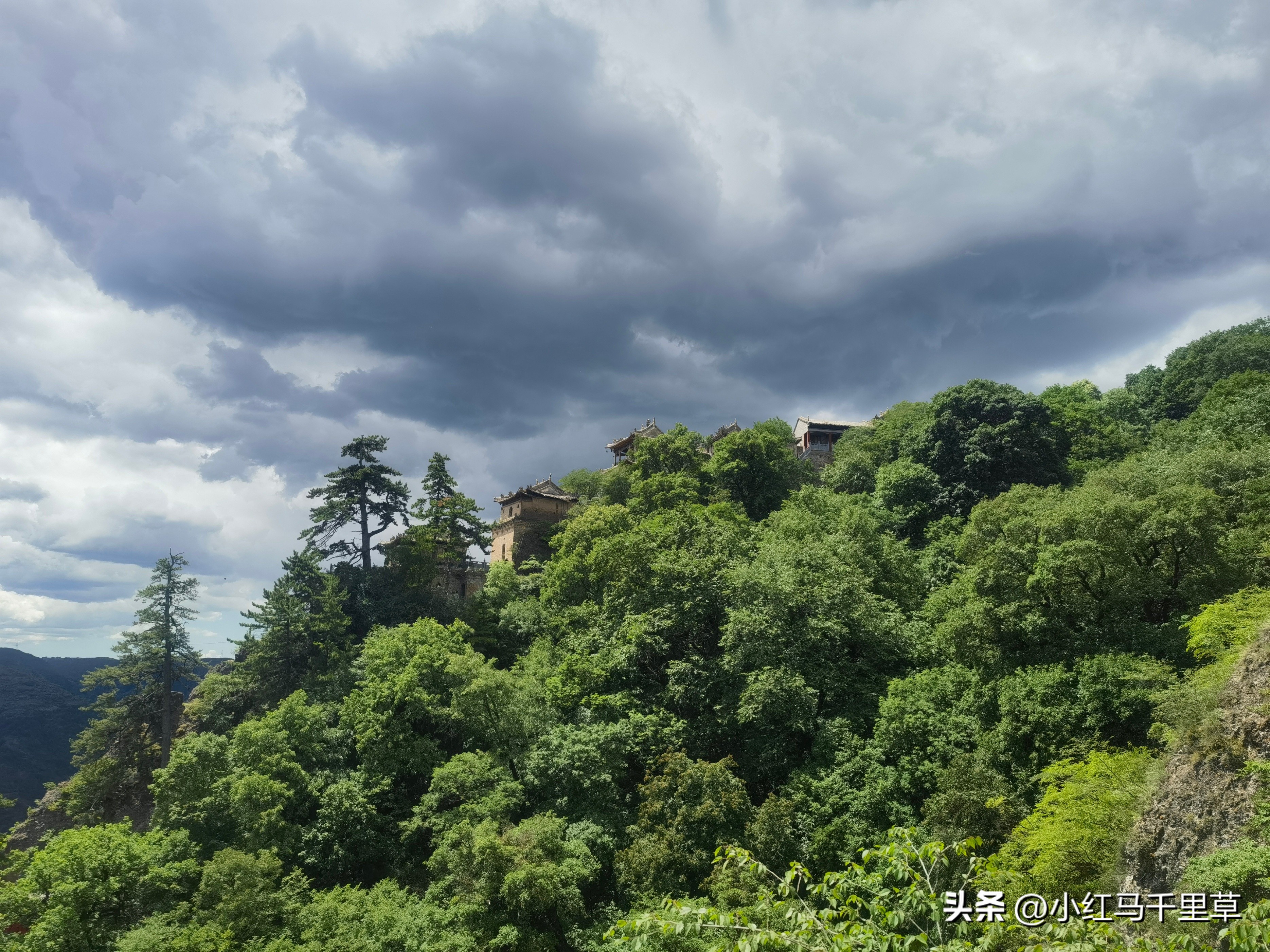 全程徒步登崆峒山最高山顶,第三次爬崆峒山