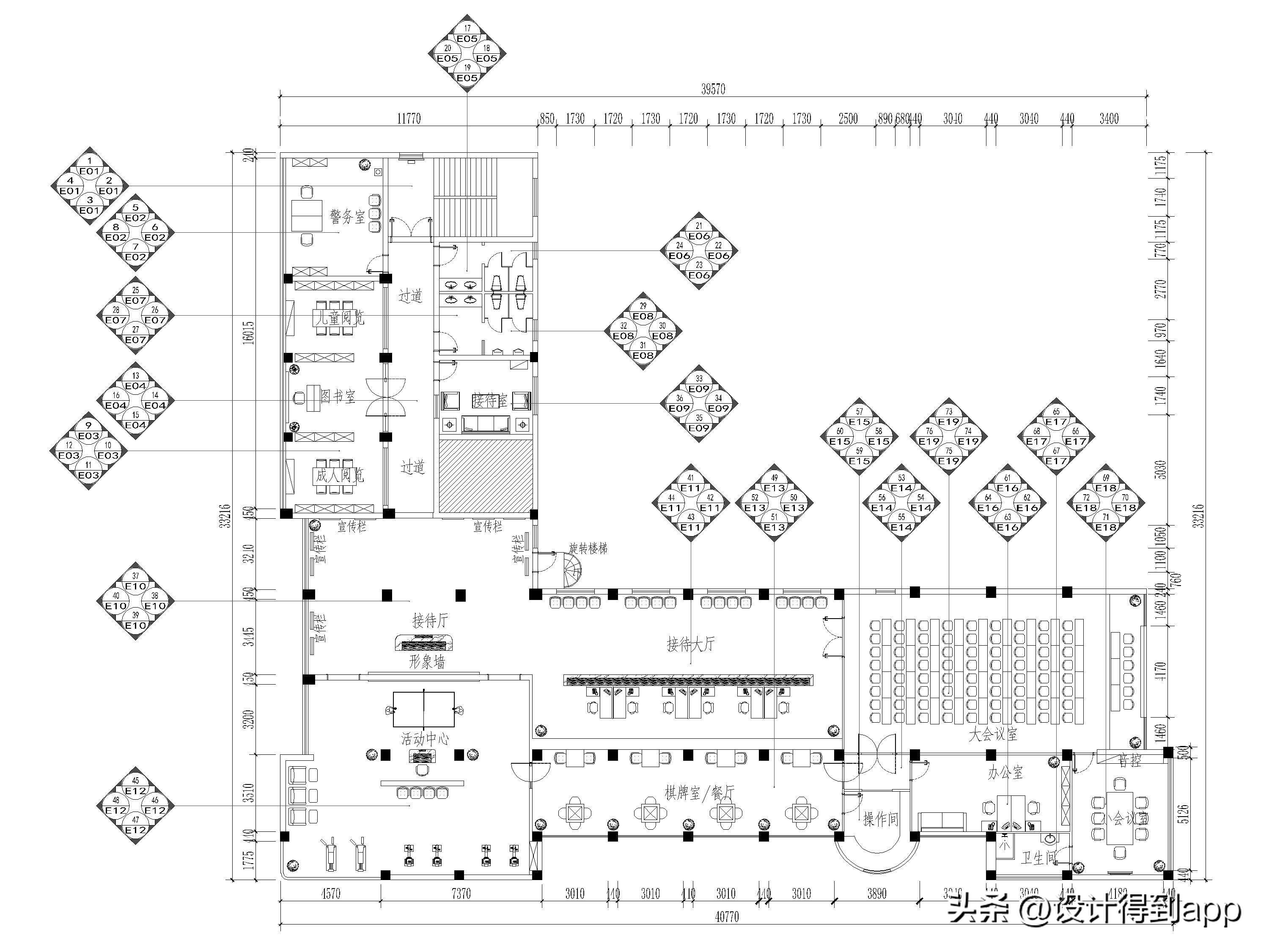 室内设计施工图图例,设计师室内设计效果图讲解
