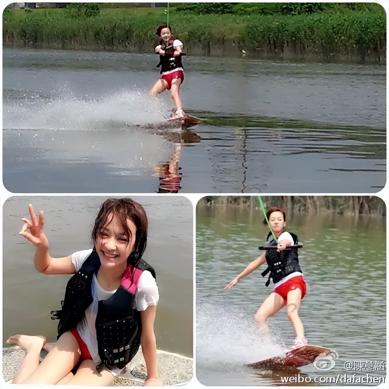 陈意涵活得潇洒自由的元气少女,陈意涵笑着跑的视频