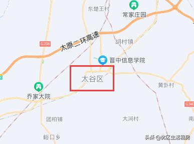 晋中市榆次区房租价位,晋中榆次出租房月租200-300元