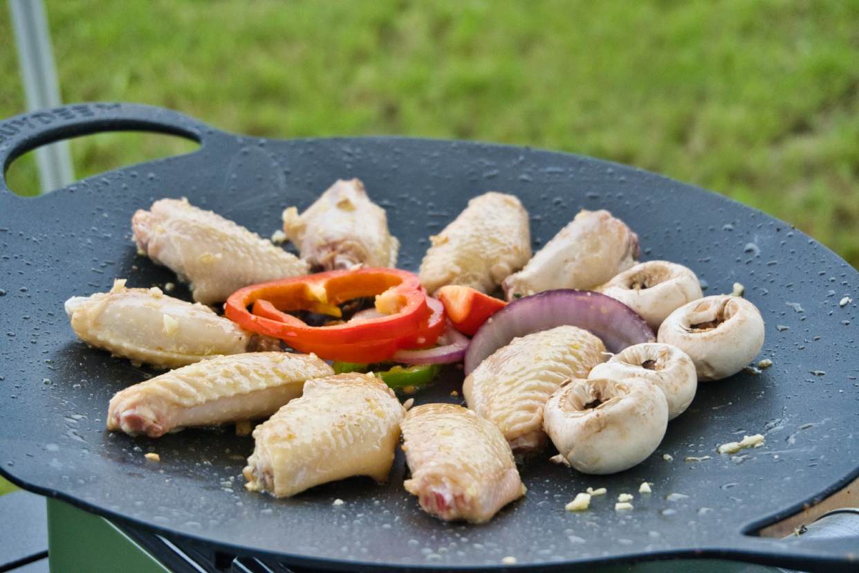 北鼎烤肉不粘锅36cm,北鼎烤肉锅户外露营