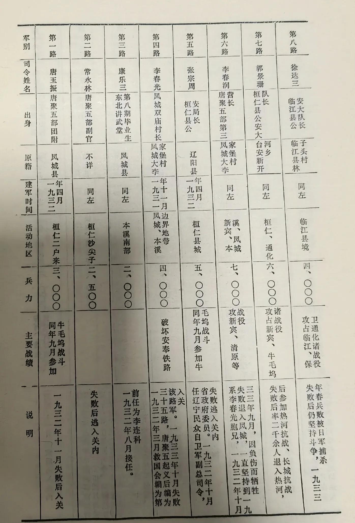 东北抗日义勇军史-东北民众抗日武装