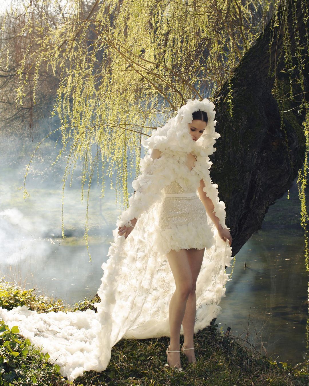 eliesaab婚纱高定2023,黎巴嫩eliesaab仙女裙高定