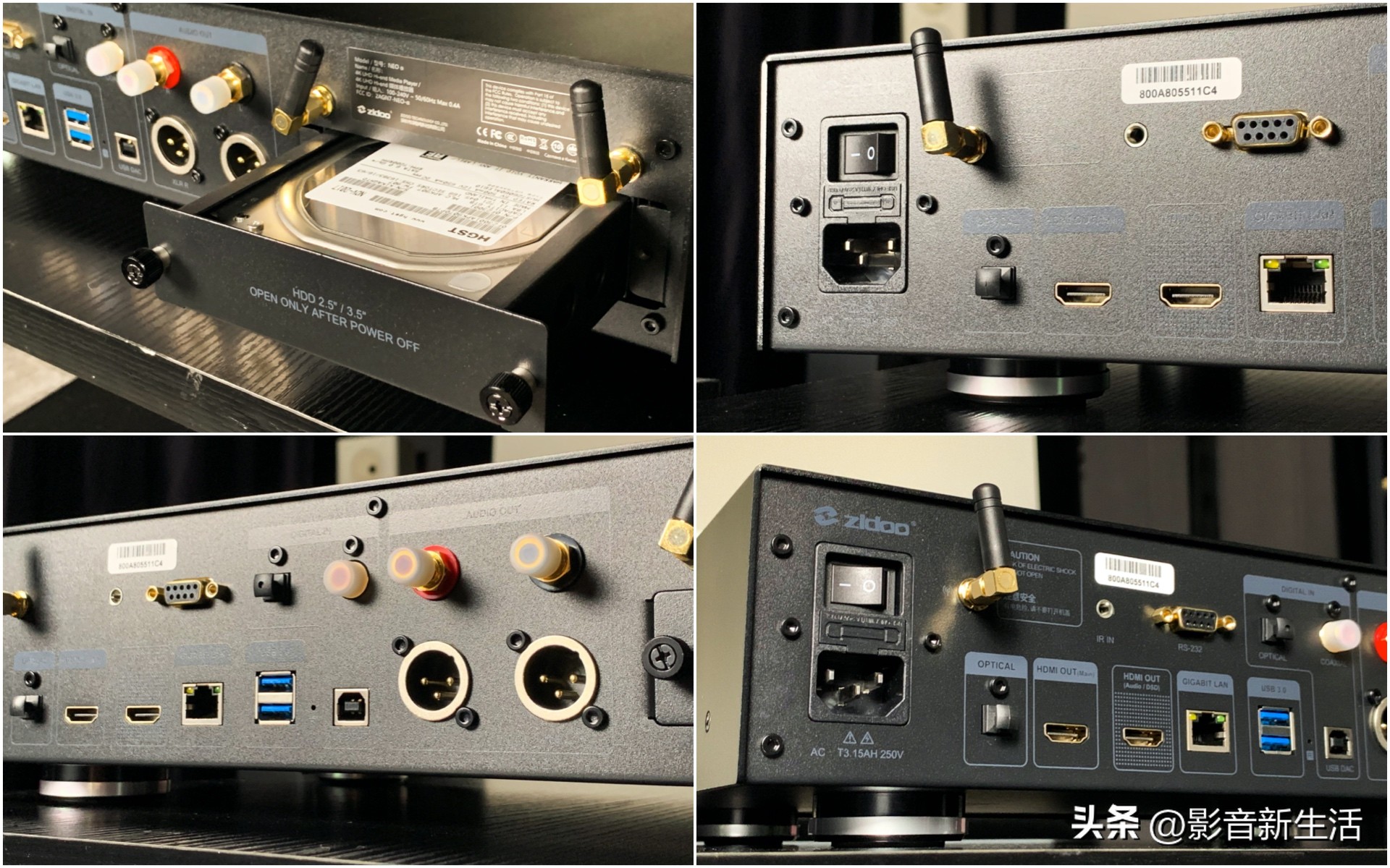 芝杜neos4kuhdhi-end评测,芝杜neos4k播放机