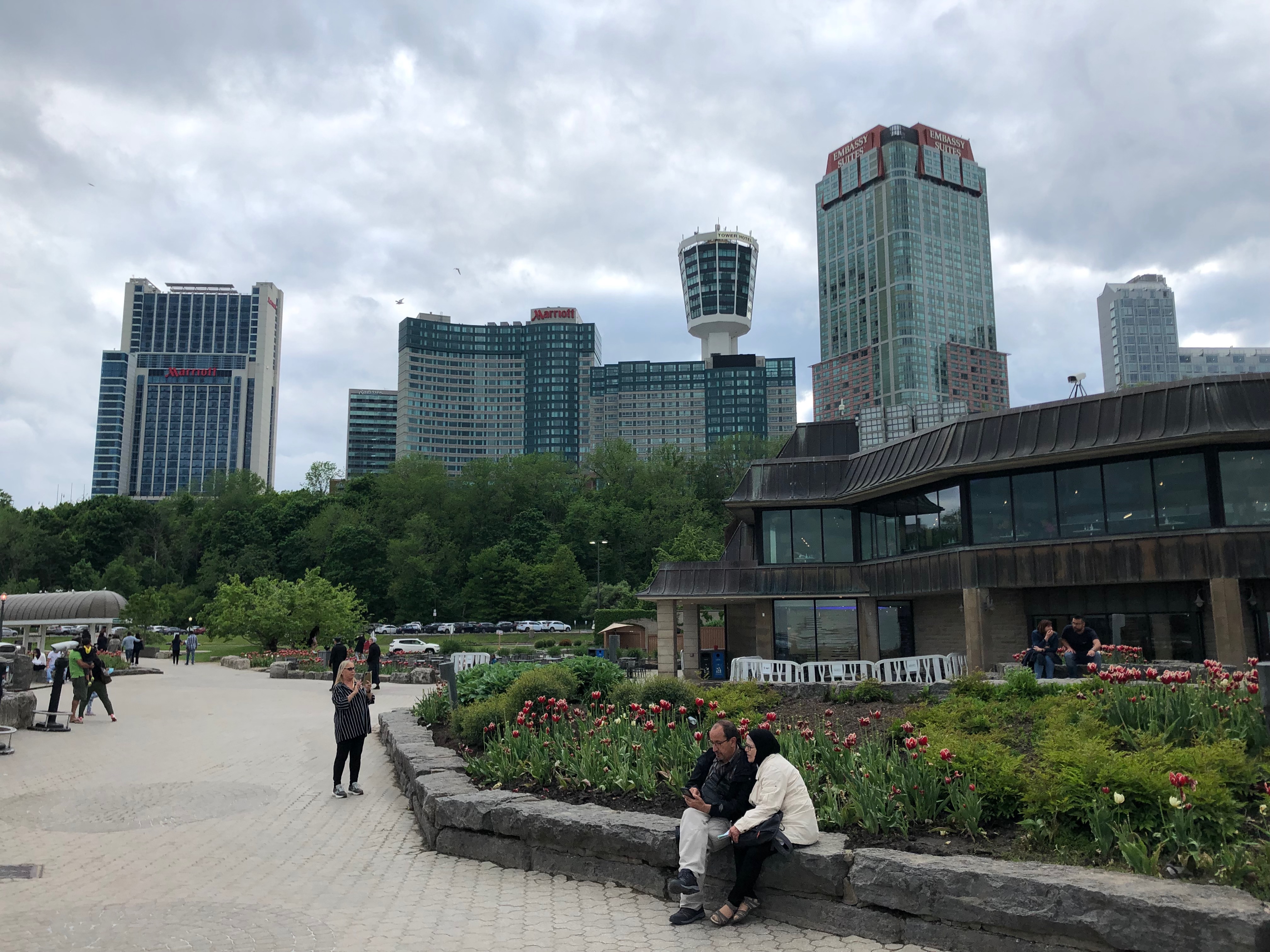 美加边境的尼亚加拉大瀑布,尼亚加拉瀑布加拿大视角