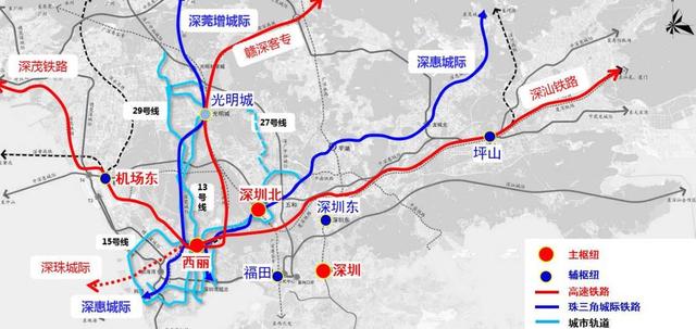深圳北站和西丽站相隔多远,深圳枢纽西丽站初步建设计划表