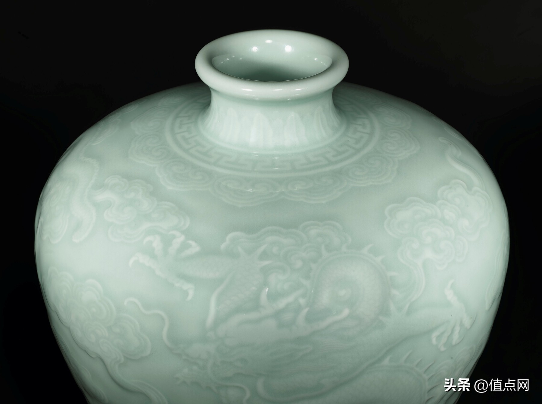 徐展堂元青花玉壶春瓶,徐展堂藏品