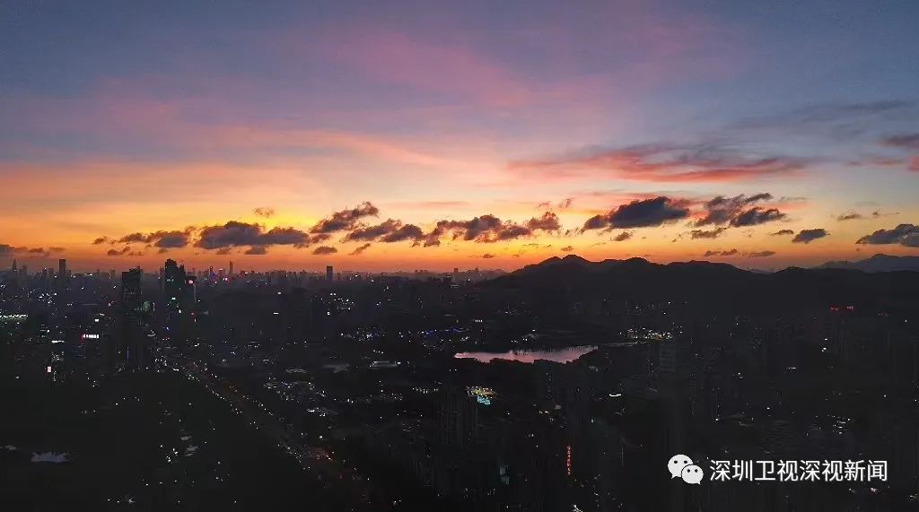 @深圳人，夏日晚霞图鉴请签收！