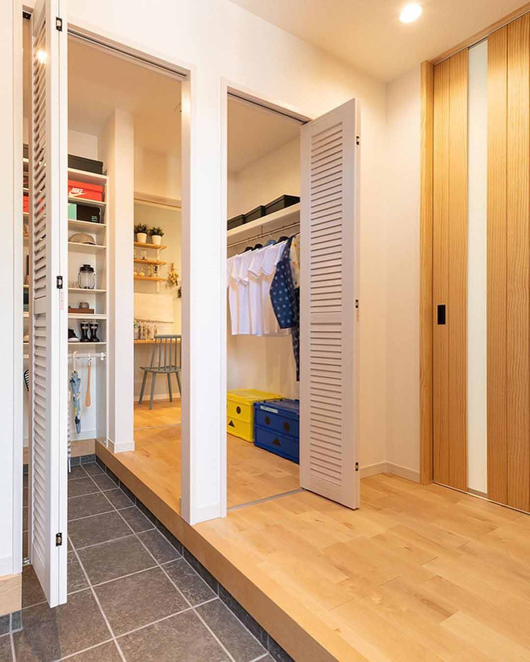 门厅柜鞋柜衣帽柜收纳 (玄关鞋柜还能这样设计收纳性极强)