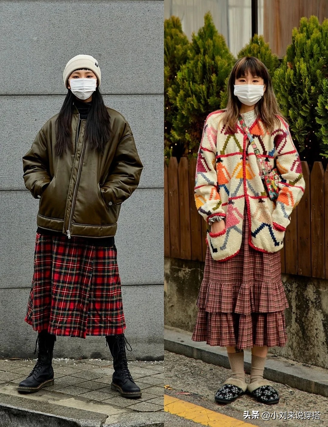 秋冬裙子怎么穿温暖又时髦,冬季裙装怎么穿既保暖又时髦