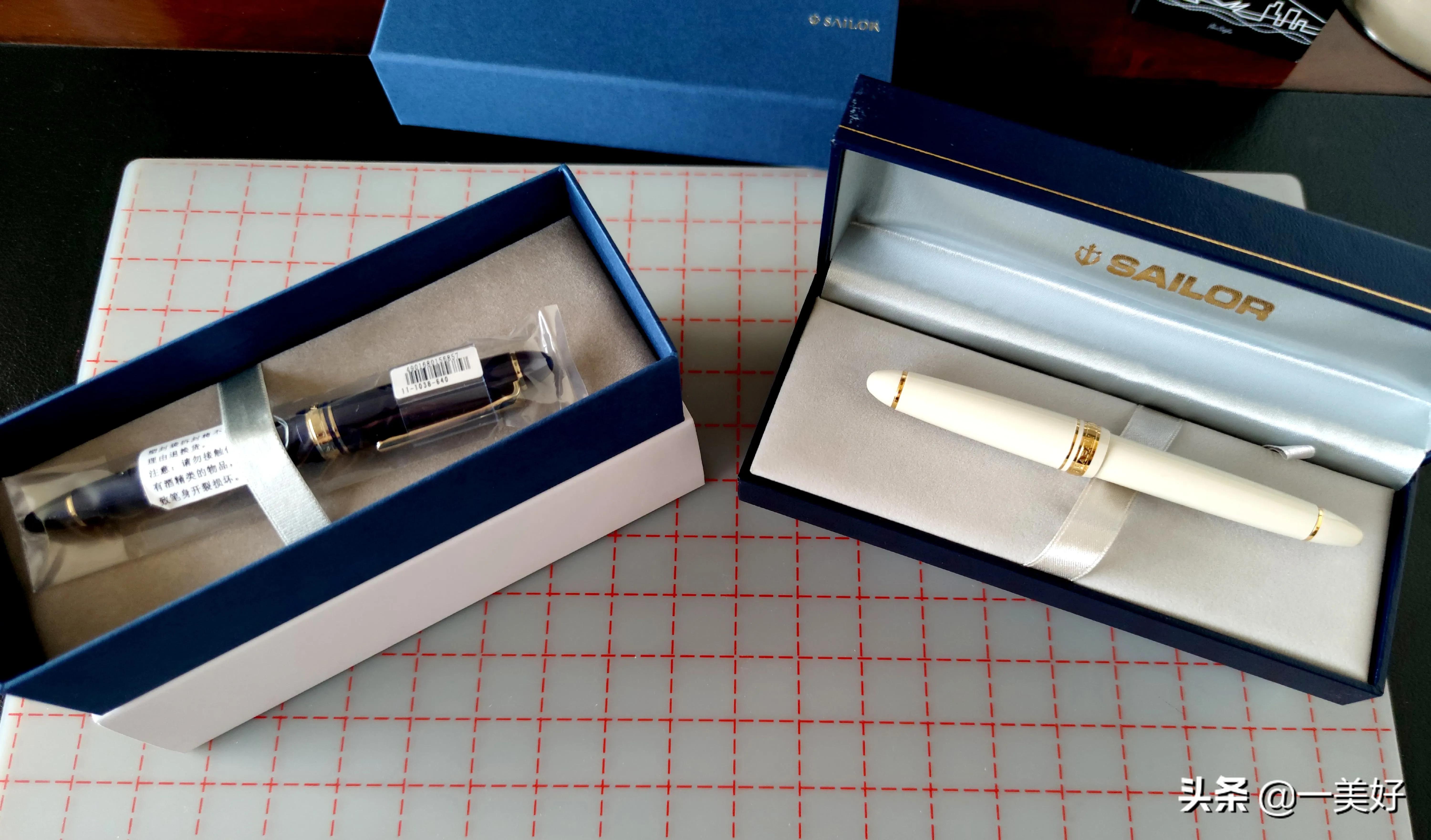 为换个心情买了瓶彩墨，为了这彩墨又买了支笔！新款14k开箱