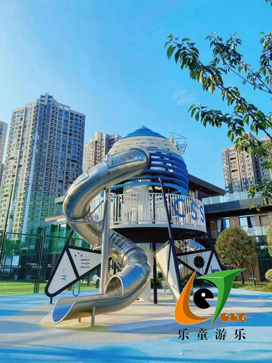 南充不锈钢滑梯安装费用,成都大型不锈钢滑梯费用