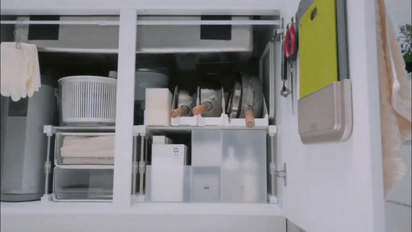 韩国主妇的厨房魔法,韩国主妇一招极简收纳术