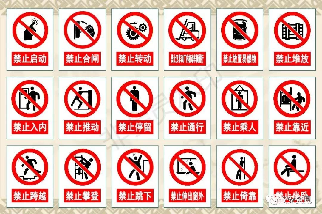 工地安全标识牌尺寸国家标准,机械设备安全标识牌和操作规程