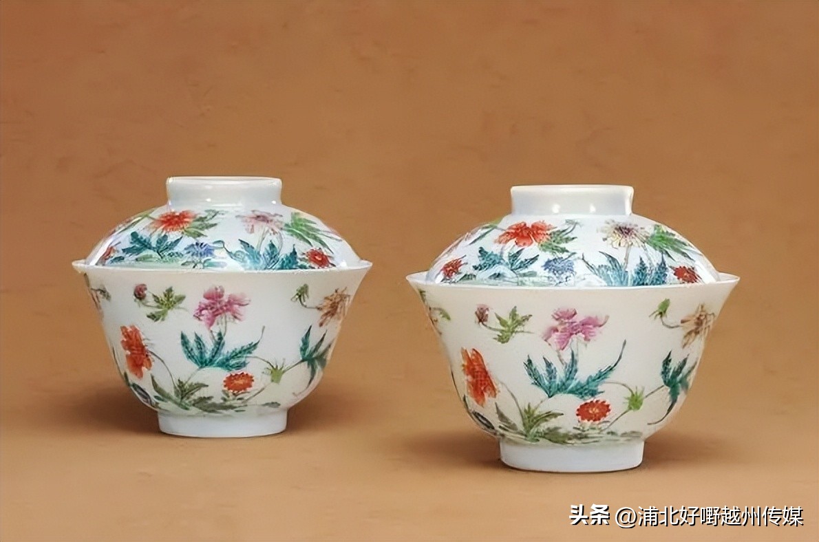 传统手艺釉上粉彩瓷板画,粉彩瓷绘画工艺