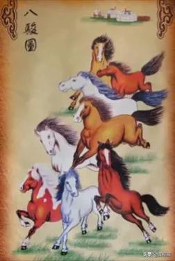 八骏图的历代传人,八骏图与周穆公的关系