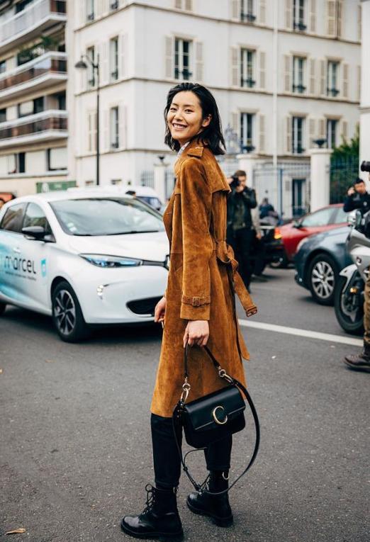 流行麂皮外套,外套面料软的好还是硬的好