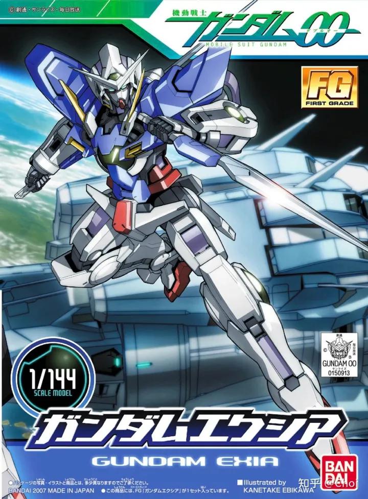 入坑必买的10款高达模型,高达模型绿盖蓝盖