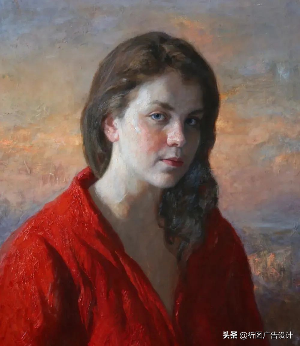 俄罗斯画家笔下的少女,俄罗斯油画人物写真