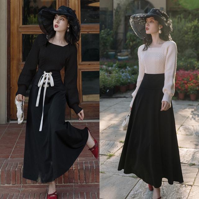 赫本最美的一件裙,赫本经典造型小黑裙