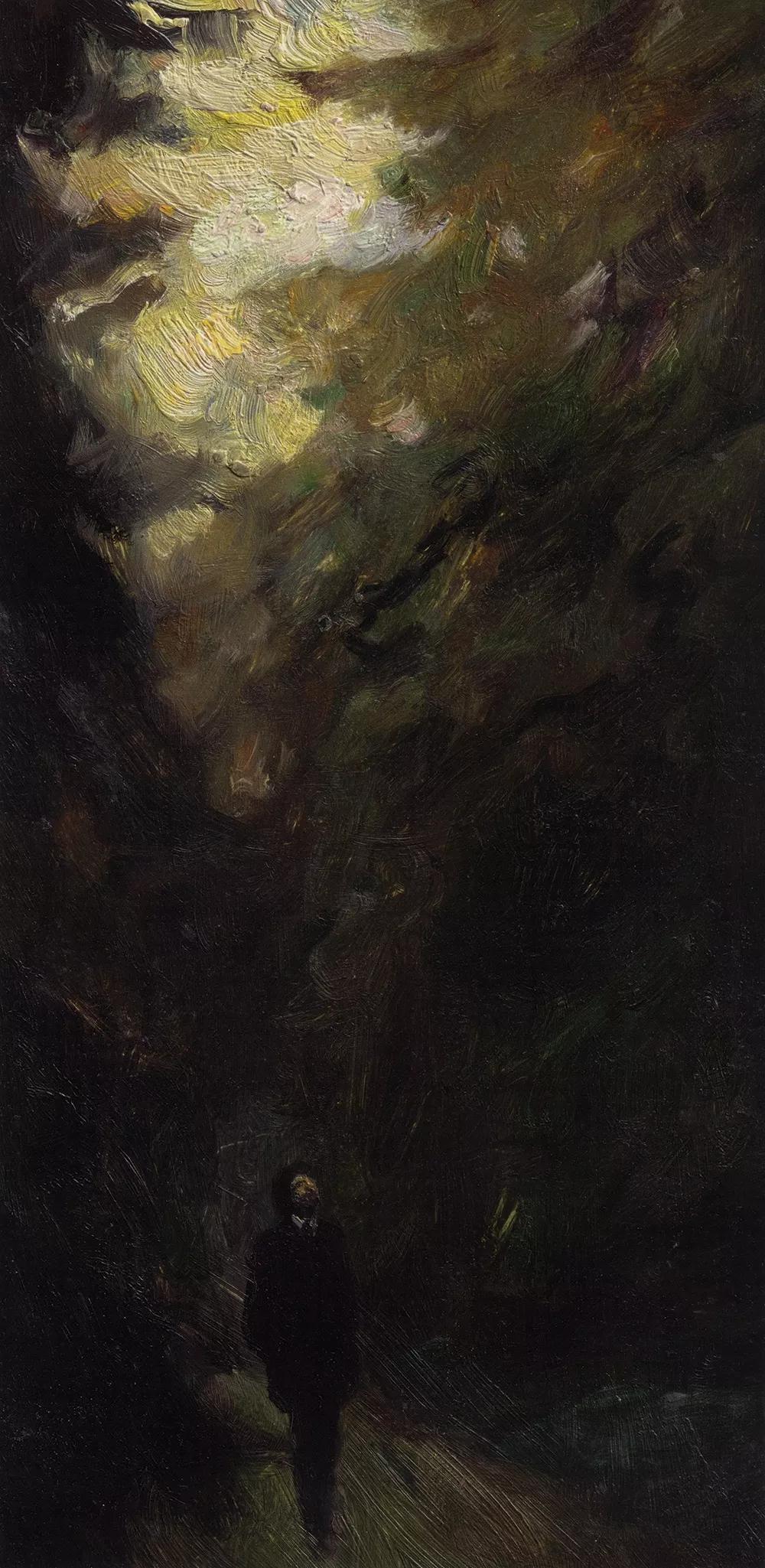 何多苓俄罗斯写生油画,何多苓油画2007