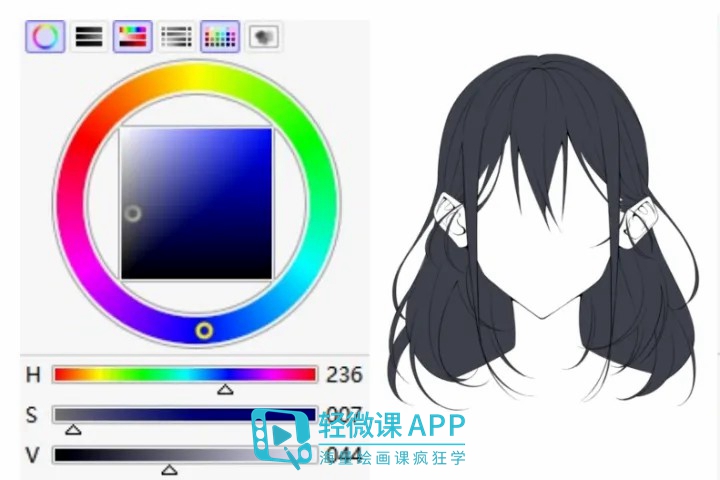 怎样简单地画出头发,如何简单画出头发质感