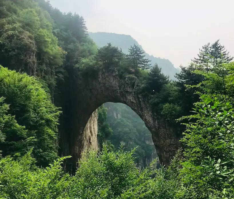 太行之中的秘境——天生桥,太惊艳了,恐高者不建议走