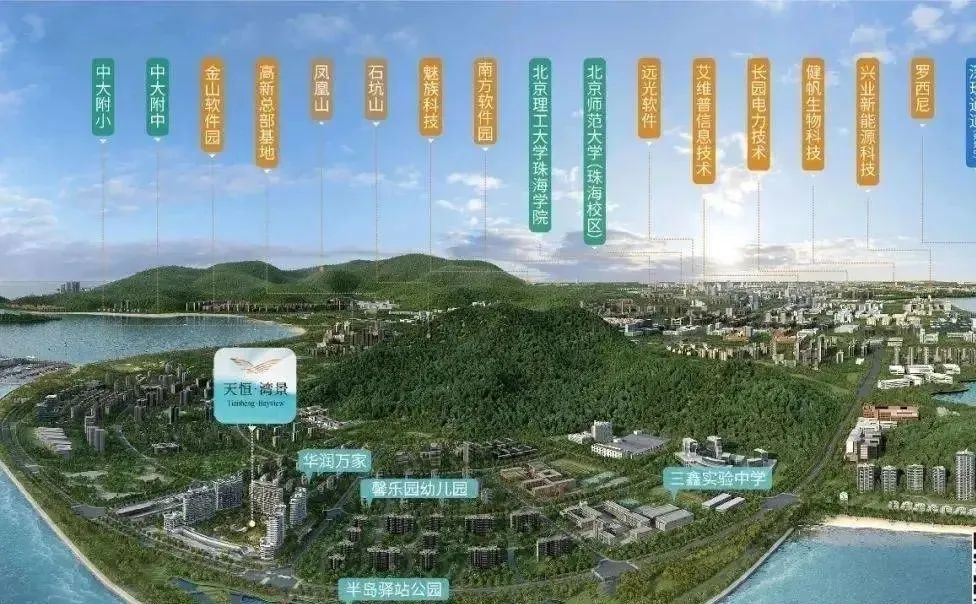 珠海天恒湾景花园,天恒湾景楼盘怎么样珠海