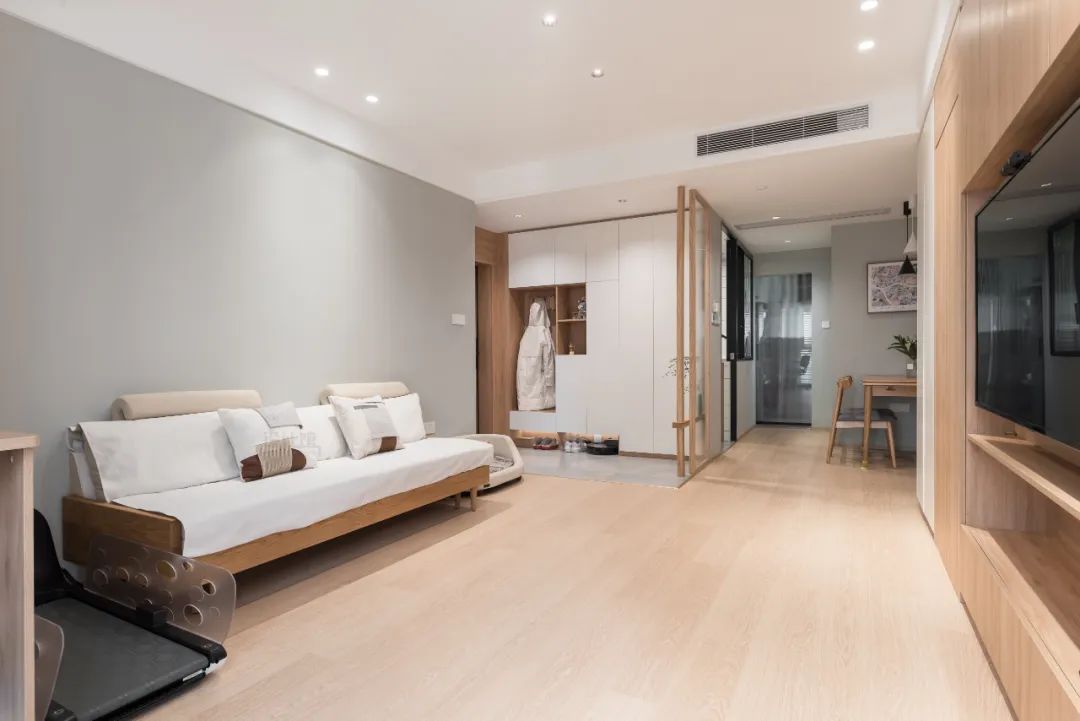 客厅不吊顶石膏线走边装修效果图,客厅不吊顶怎么装修好看