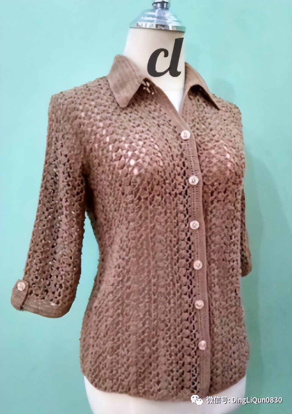 针织钩花外套开衫,钩针开衫外套最新款式图片