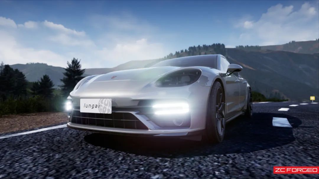 保时捷panamera改taycan前脸,保时捷panamera改装宽胎