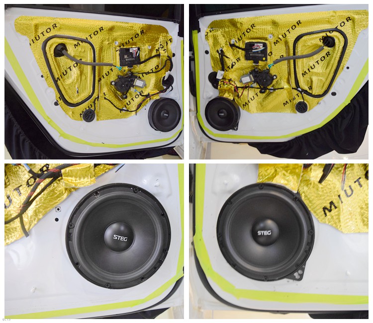 奥迪A4L音响改装丹拿喇叭，美妙音质让人如临现场！昆明发烧友