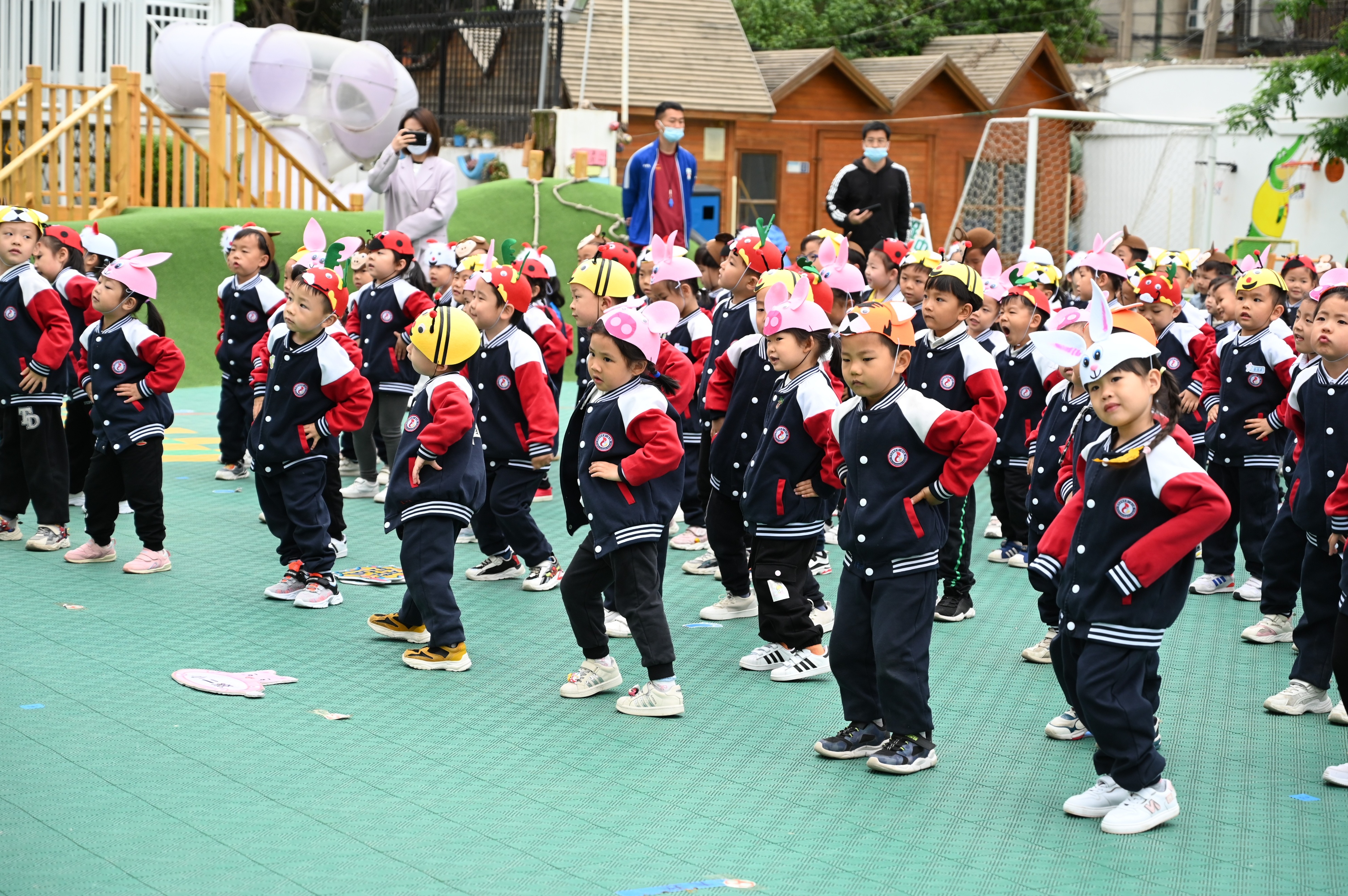 森林小动物狂欢节的表演视频,森林运动会中小动物参加比赛