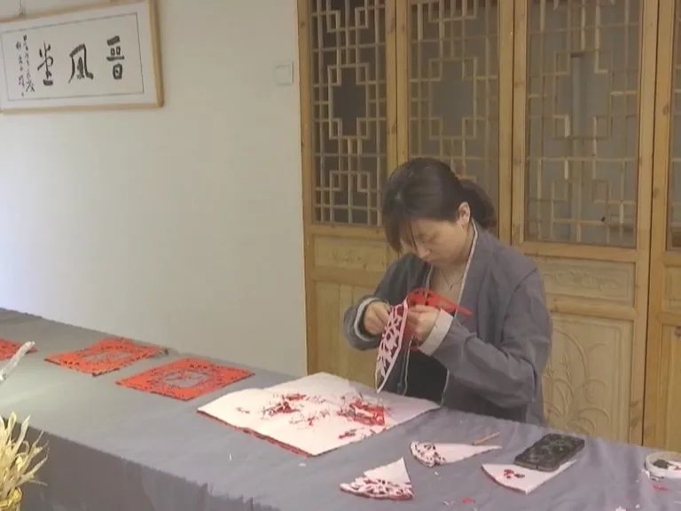 迎十一剪纸作品,省运剪纸