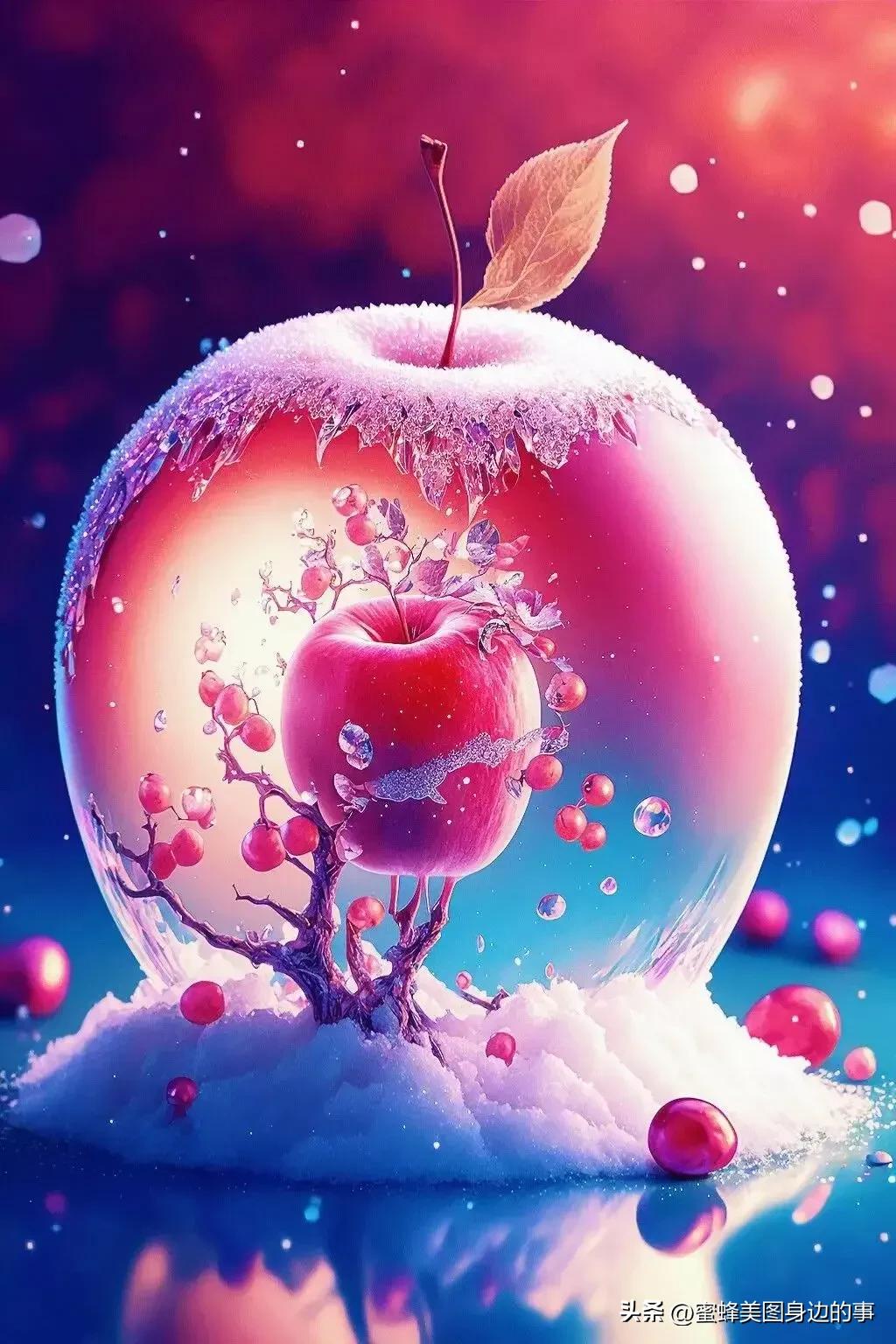 平安夜结平安果祝友友们平安喜乐,平安夜接平安果愿大家都平平安安