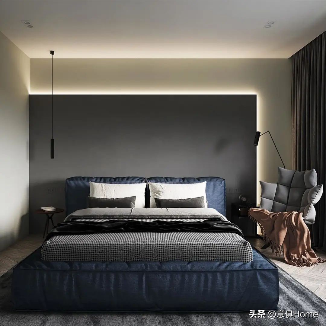 软包床最流行一款,比较温馨的软包床