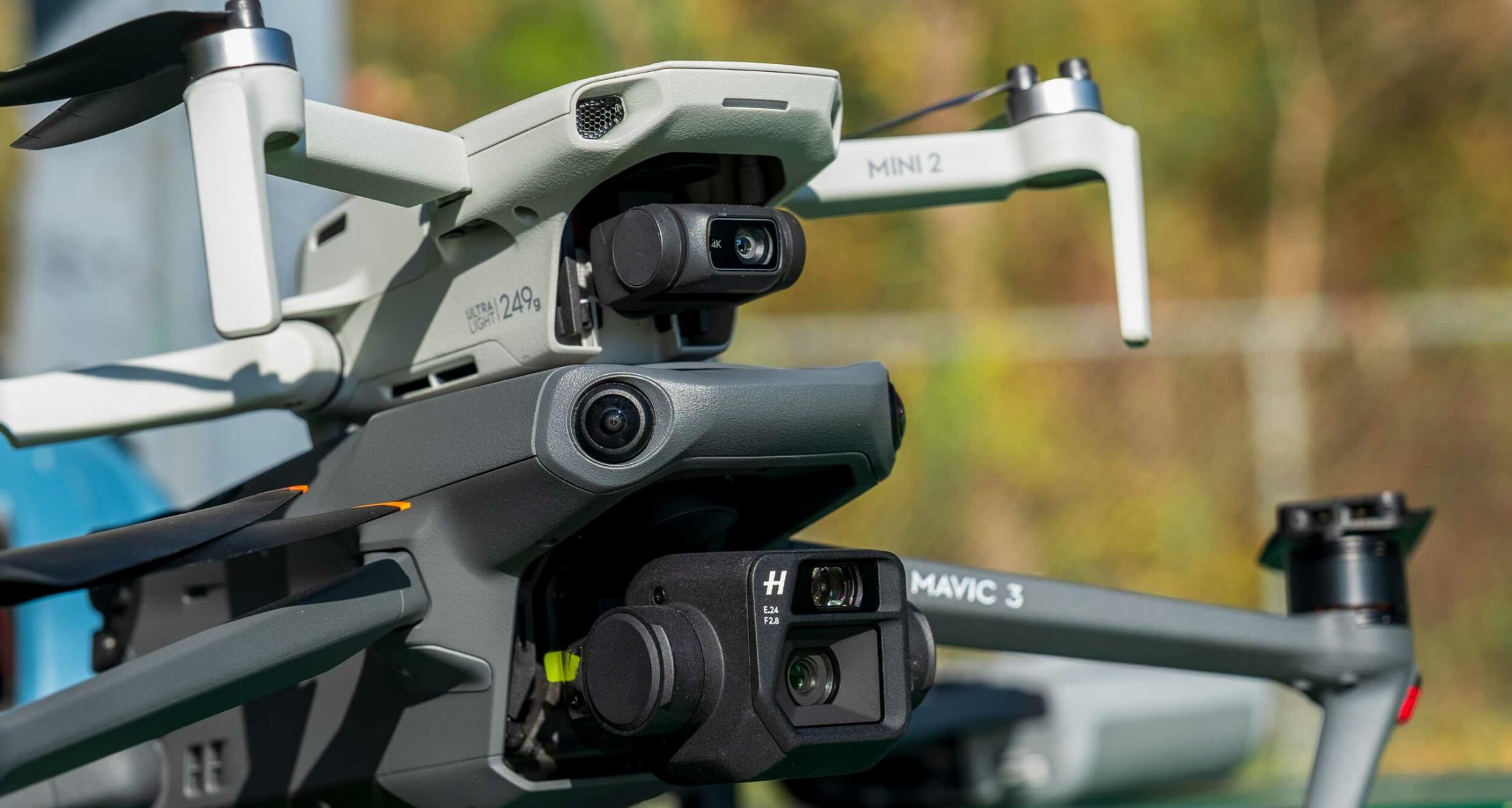 围观!大疆Mini3VSMini2:电影大片+平民级无人机,值得升级?