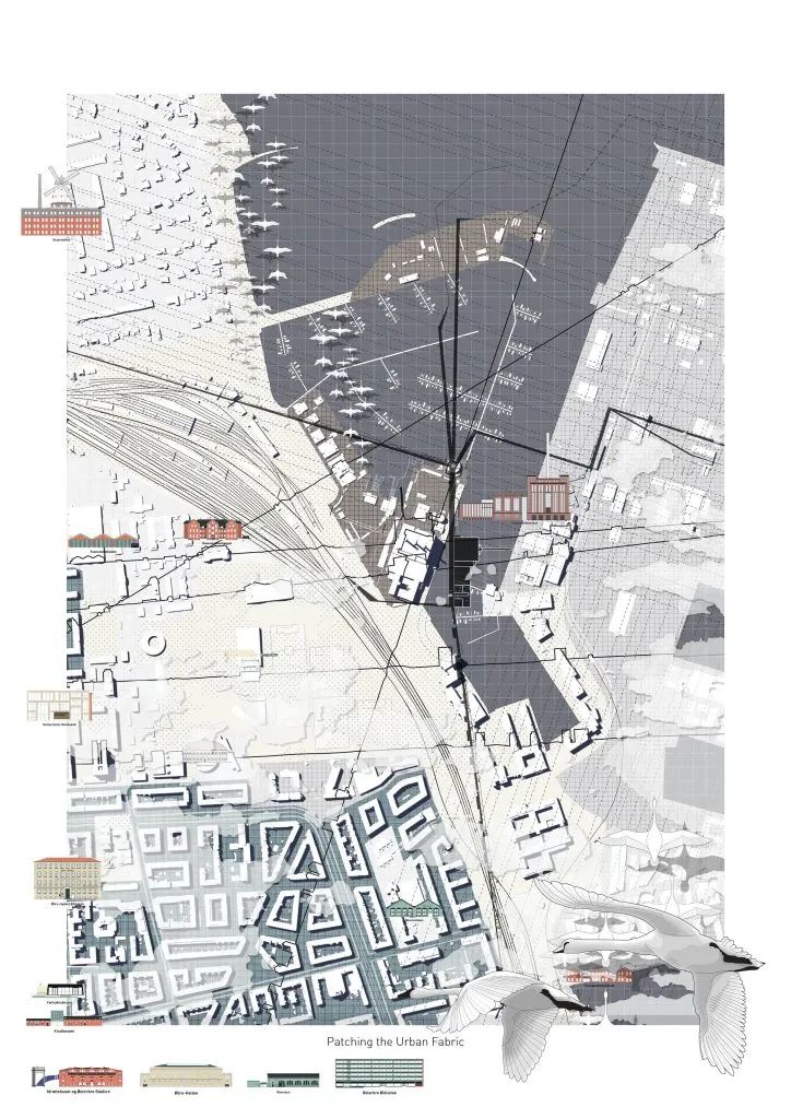 北欧神校奥胡斯建筑学院学生作品：重思建筑的休眠结构