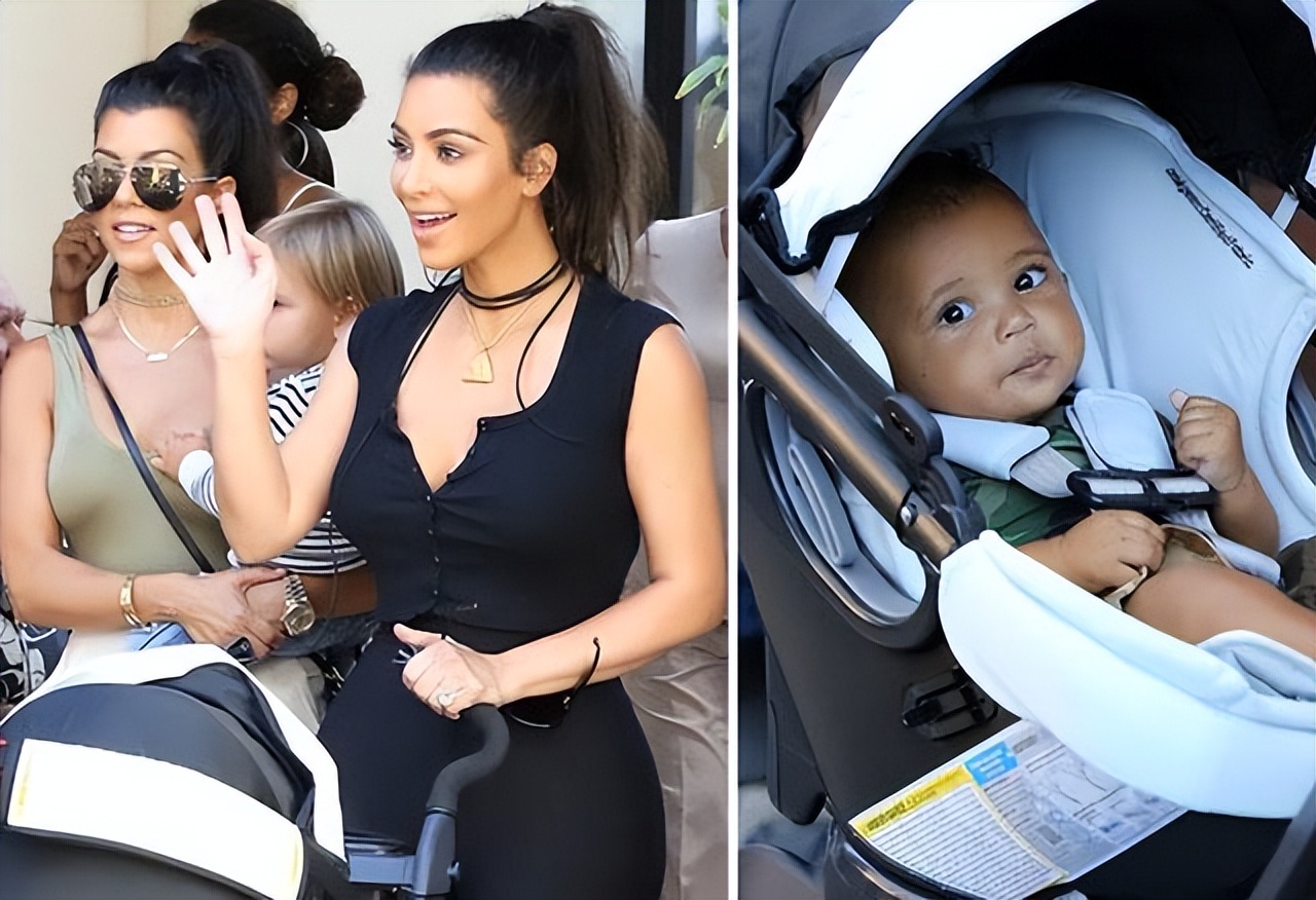 卡戴珊现身迈阿密,卡戴珊游泳池穿个性衣服