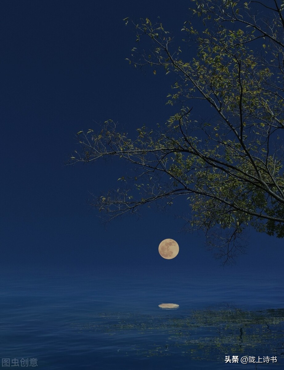 明月诗句经典古诗,一树梨花一溪月不知今夜属何人