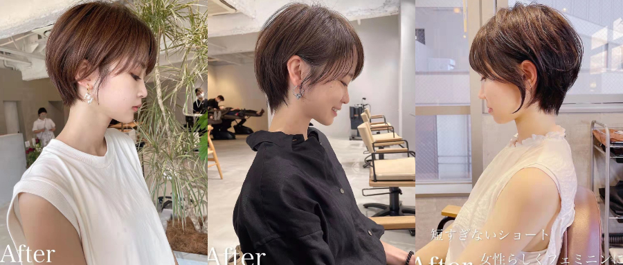 圆脸适合的精灵短发,减龄短发圆脸参考