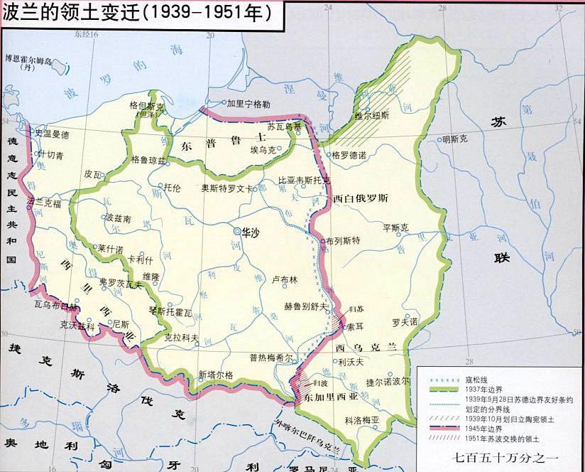 波兰二战后为什么靠近苏联,二战时期波兰为什么被苏联打