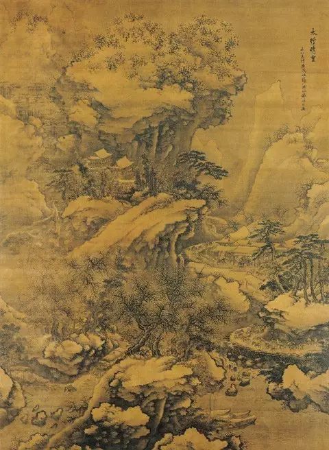 明清高清山水作品欣赏,明代山水名画图片欣赏
