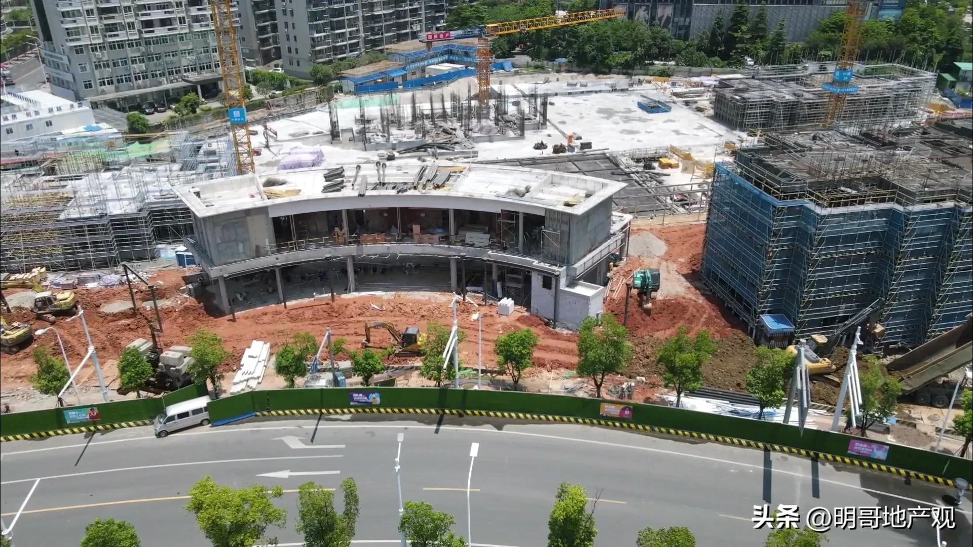 福州国贸天琴湖建设进度,福州国贸天琴公馆项目