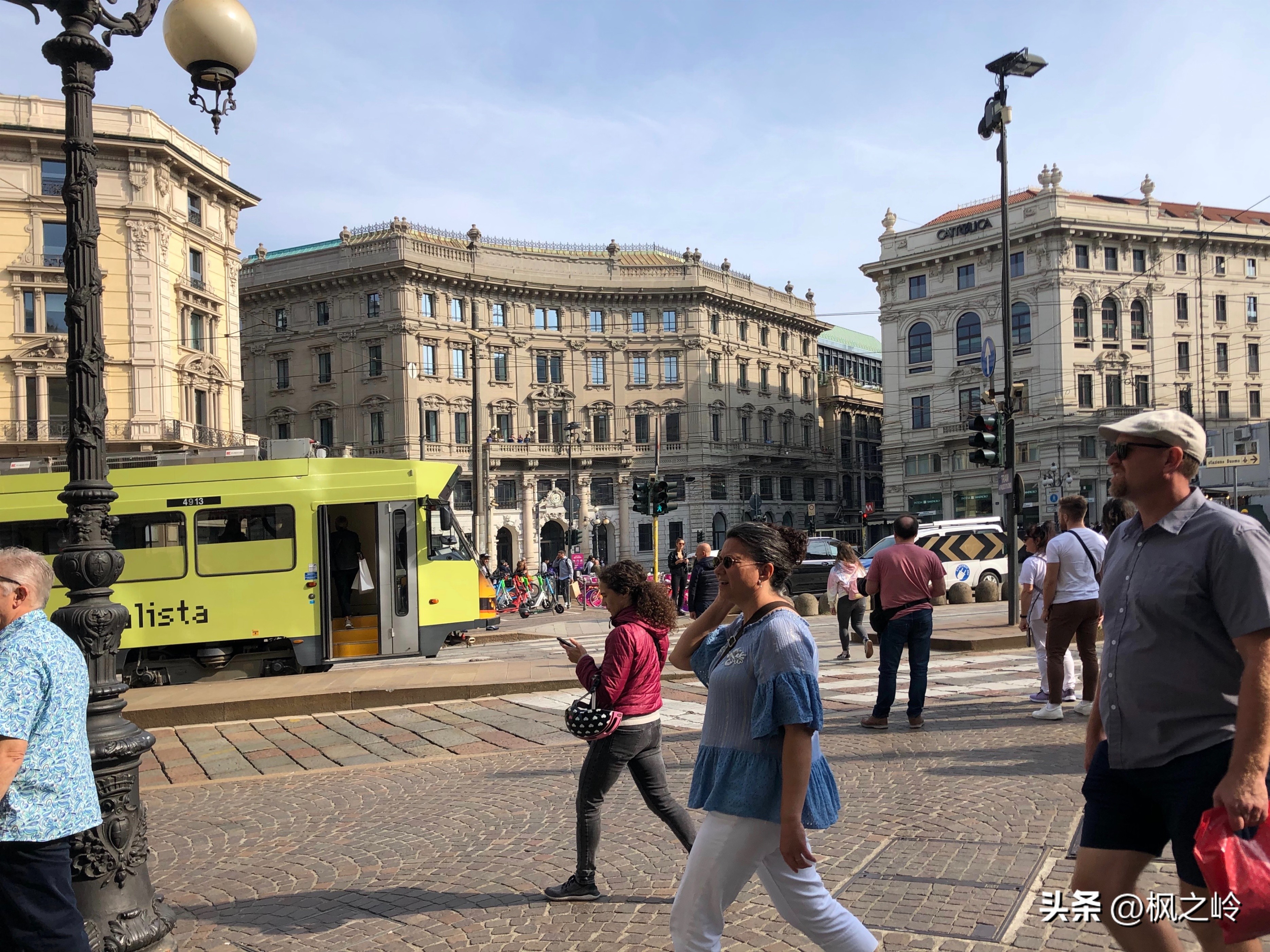 欧洲游记：在米兰的商业区逛街ShoppinginMilano