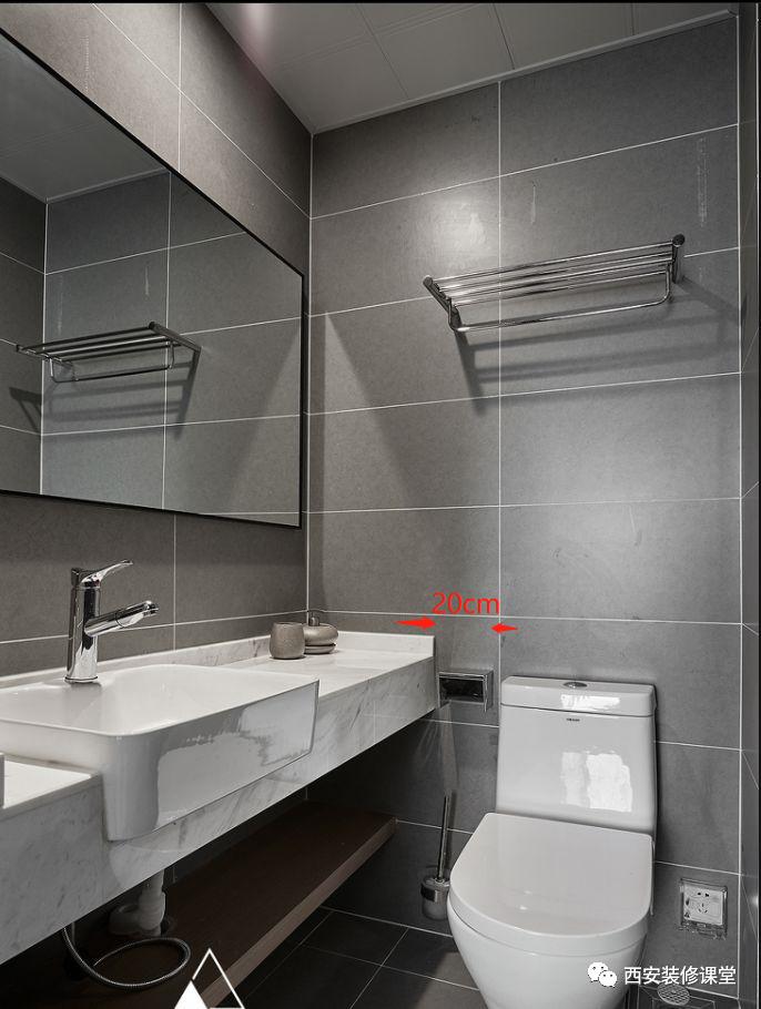 卫生间装修洗衣机洗脸盆一体尺寸,卫生间装修马桶留多少尺寸