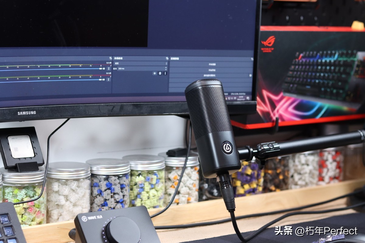 麦克风声卡套装直播,主播无线麦克风声卡套装