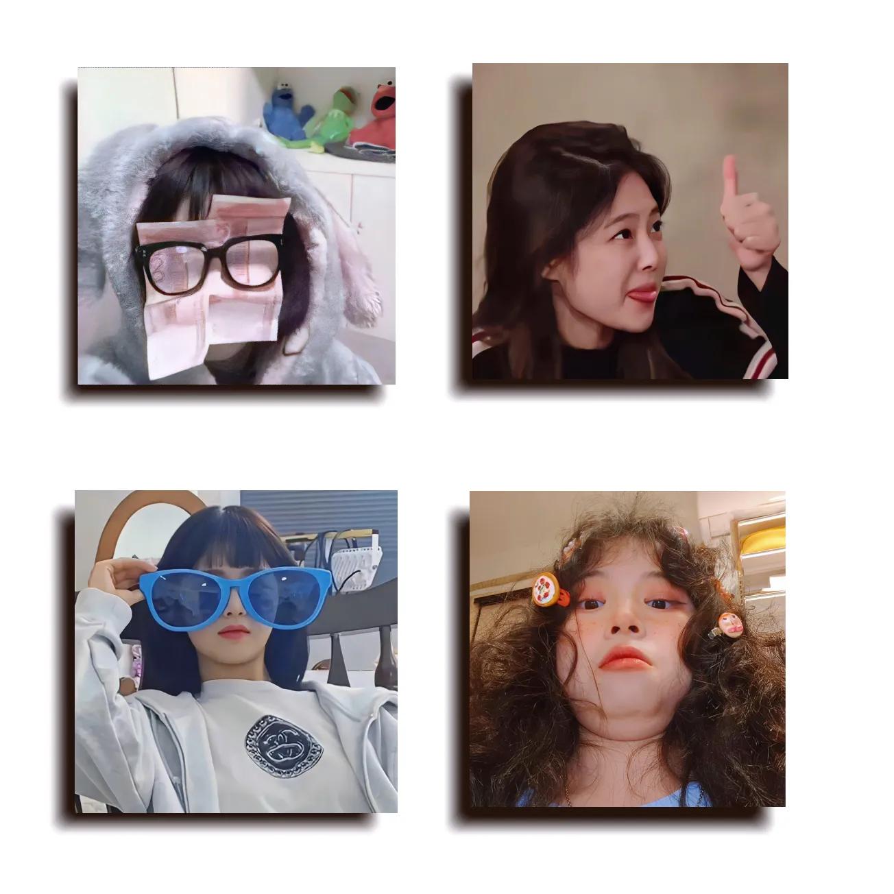 沙雕的闺蜜头像图片三人,闺蜜专用沙雕头像