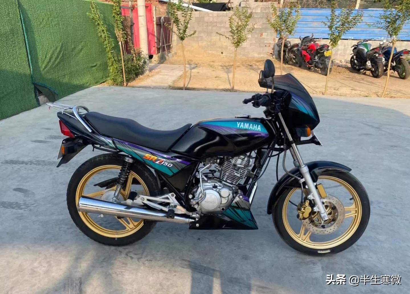 雅马哈劲豹150摩托车新款,骑不坏的本田修不好的雅马哈