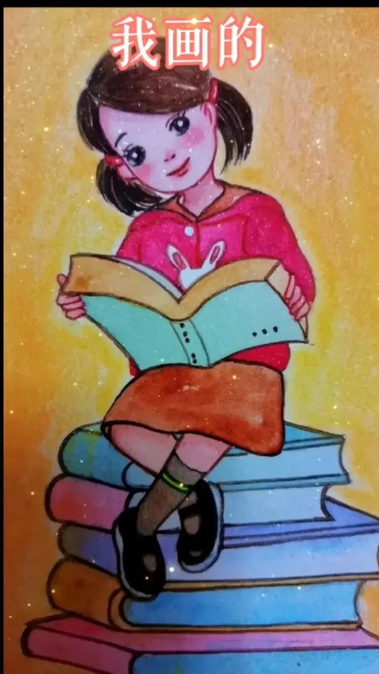 网友画的教材封面,网友画的小学教材插画对比图